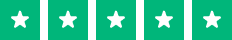 5 star Trustpilot rating
